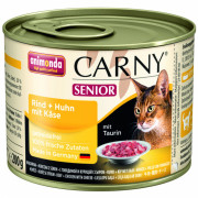 Animonda Carny Senior консервы для кошек старше 7 лет, с говядиной, курицей и сыром