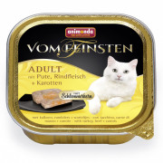 Animonda Vom Feinsten Adult Меню для гурманов консервы для кошек старше 1 года, с индейкой, говядиной и морковью