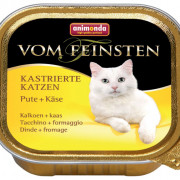 Animonda Vom Feinsten Castrated Cats консервы для стерилизованных кошек, с индейкой и сыром