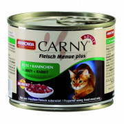 Animonda Carny Fleisch Menue Adult консервы для кошек старше 1 года, с индейкой и кроликом