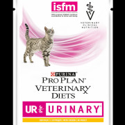 Purina Pro Plan Veterinary Diets UR Urinary влажный корм для кошек для лечения и профилактики МКБ с курицей