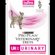 Purina Pro Plan Veterinary Diets UR Urinary влажный корм для кошек для лечения и профилактики МКБ с лососем