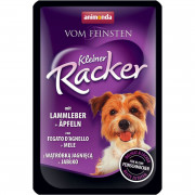 Animonda Консервы Vom Feinsten Kleiner Racker для собак, c печенью ягненка и яблоком, 85г