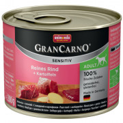 Animonda Gran Carno Sensitiv Adult консервы для собак старше 1 года с чувствительным пищеварением, c говядиной и картофелем