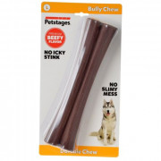 Petstages Игрушка для собак Bully Chew с ароматом говядины большая 18 см